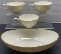 Lenox Laurent Cups & Bowl - Made in the USA