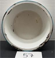 Vintage enamel bowl