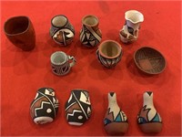 Miniature Native American Pottery