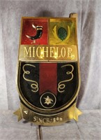 VINTAGE MICHELOB SINCE 1985 LIGHTED BEER SIGN