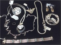 STERLING SILVER JEWELRY COLLECTION