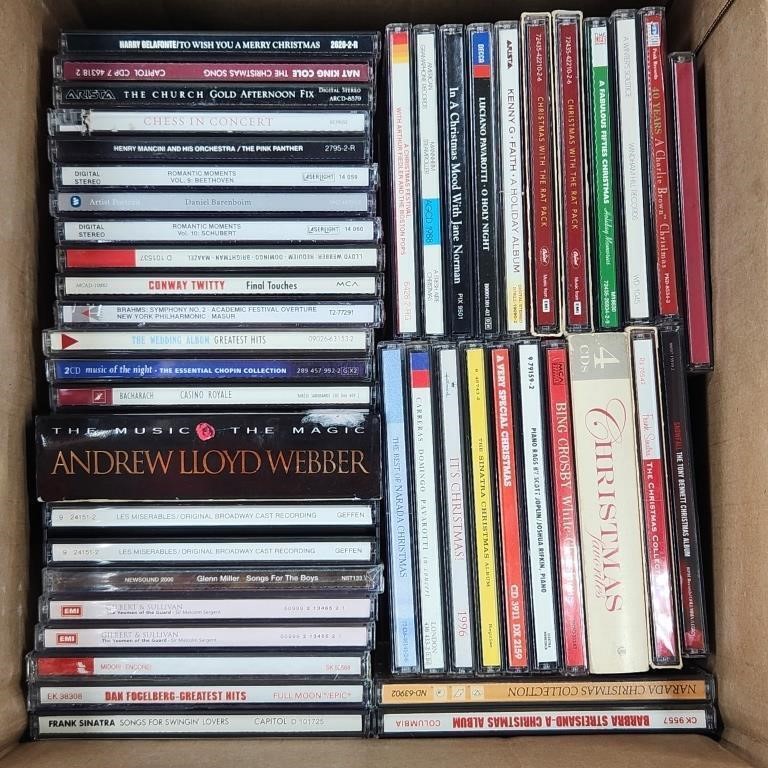 ASSORTED LOT OF VARIOUS CD'S