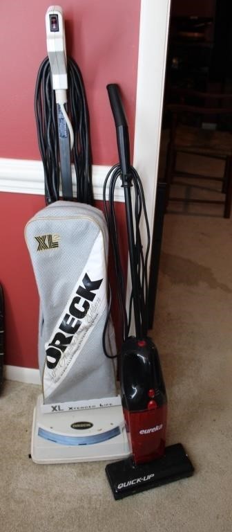 Oreck XL & Eureka Vacuums