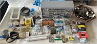 Lot of Fasteners and Home Care Items
