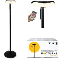 Nocturne Outdoor Solar Floor Lamp with Bluetooth