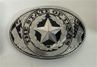 LARGE STATE OF TEXAS BELT BUCKLE