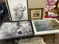 4 pictures- Kenny Chesney, Angel, Ireland, Eiffel