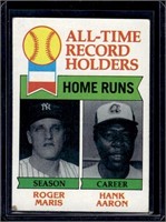 1979 Topps All-Time Record Holders Home Runs