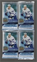 4 Count - Upper Deck Series One 2017-2018 Hockey
