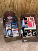 8-Track Tapes, VHS, & Cassettes