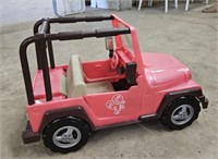 Barbie doll Jeep