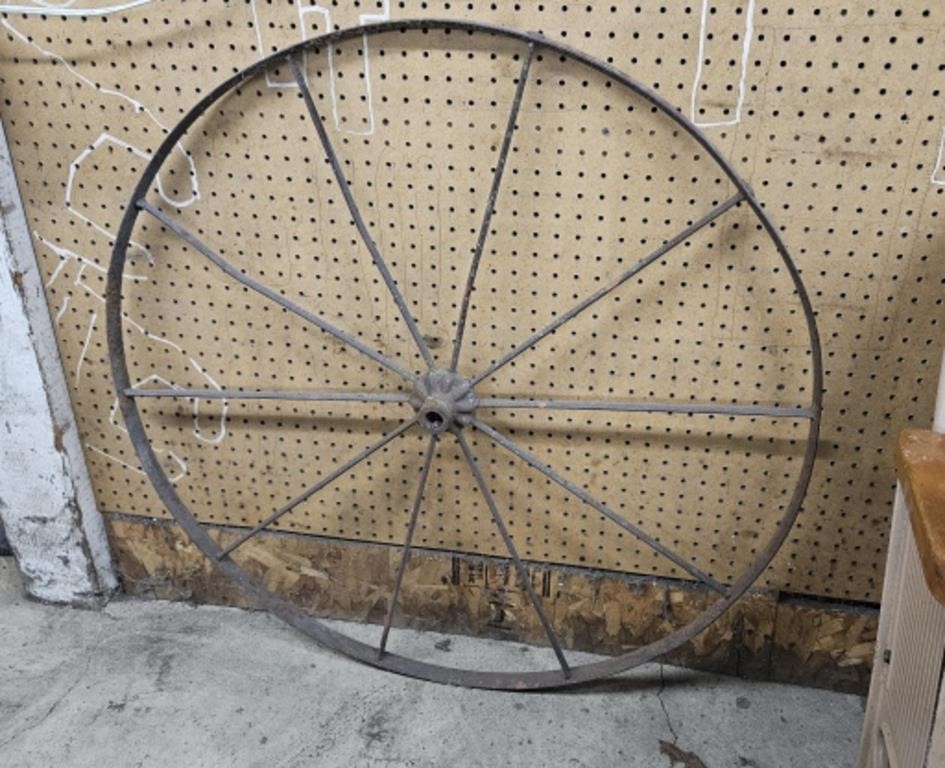 36" steel wagon wheel