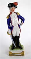 SCHEIBE ALSBACH GERMAN PORCELAIN MILITARY FIGURE