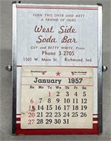 1957 W. side soda bar Richmond Indiana