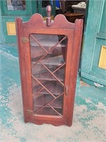 Nice Pine Corner China Cabinet