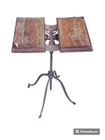 Early Cast Iron Hymnal Stand