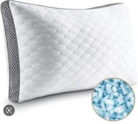 SHREDDED GEL MEMORY FOAM PILLOW
2 PACK