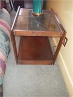 Vintage Mid Century Two Tier Table