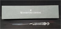 Waterford crystal letter opener in original box