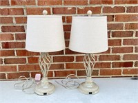 Pair of Touch Table Lamps