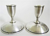 2 vintage Preismer Candle Holder Sterling silver