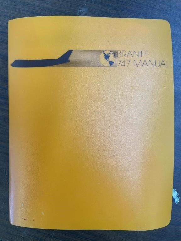 Braniff 747 Manual