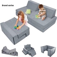 DREAMANIA 7PCS Kids Play Couch, Premium Modular Ki