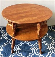 67-COLONIAL FURN. BY "BAUMRITTER" (ROUND TABLE)
