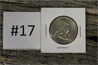 1952 Silver Ben Franklin Half Dollar