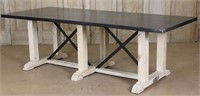 Industrial Top Pine Timber Table