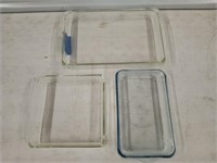 Pyrex, fire King glass bakeware