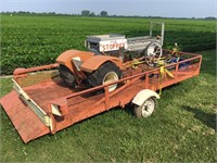 Pulling sled, trailer, weights, pedal pulling