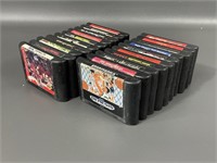 Twenty Miscellaneous Sega Genesis Game Cartridges