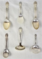 ANTIQUE WALLACE STERLING SILVER SPOONS