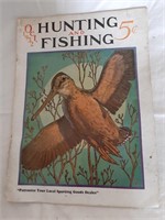 1932 Hunting and Fishing Magazine