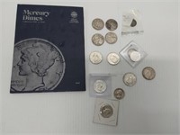 miscellaneous silver coins ($8.90 face value)