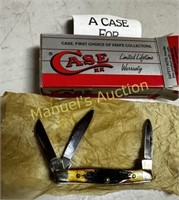 3-BLADE CASE STAG KNIFE