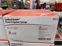 Box of Piston irrigation syringes