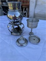 Vintage Oil Percolator  w/ Pyrex glass lid