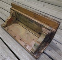 Antique Wood Mantle Shelf