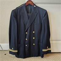 Vintage US Navy Officer Uniform By Davis Clothing