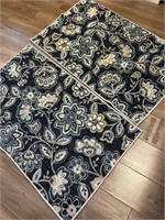 ($119) Tayse, Universal Rugs Floral ,2 pack