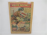 1965 No. 10 Killer Instinct, No cover