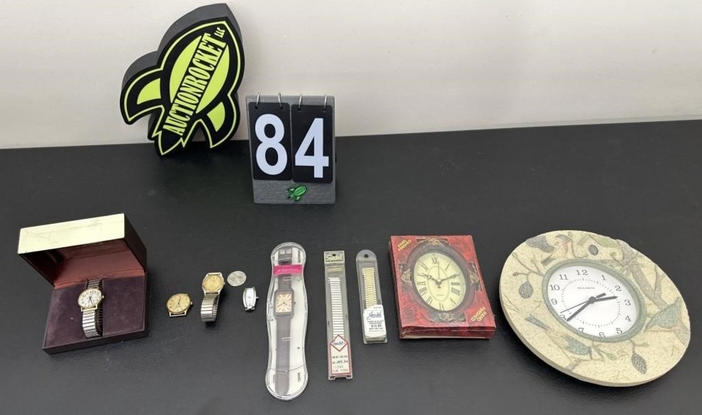 Vintage Watches, Watch Accesories and Clocks