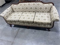 Ornate Accent 3-Cushion Sofa 79x32x35