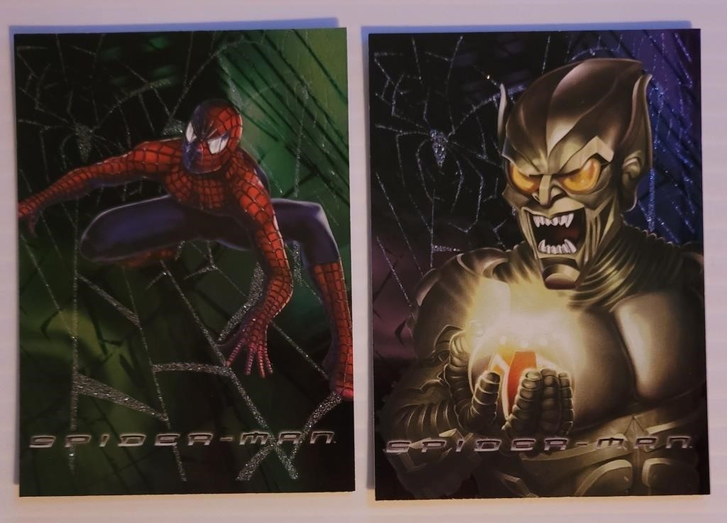 2002 Marvel Web Tech Foil Cards
