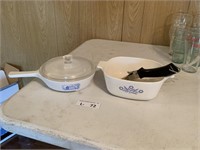 (2) Corning Ware Dishes