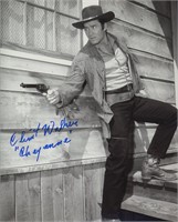 Clint Walker signed photo