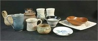 Assorted pottery lot