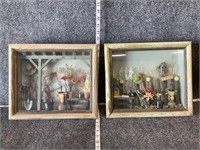 Garden Framed Shadow Boxes